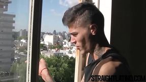 Cute Latino with piercings and tattoos gets bare fucked
