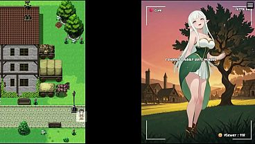 NTR Tales The Elf Next Stream [ CUCKOLD Hentai Game ] Ep.2 Shy ELF streamer expose her TITS while her CUCK HUSBAND work !