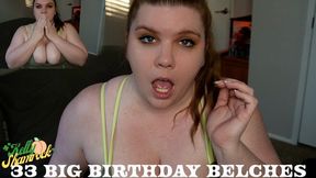 33 Big Birthday Belches