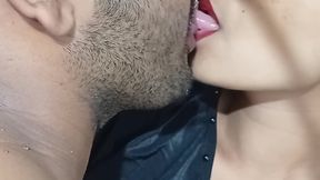 Lip Kiss with Muslim Girl