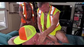 Construction Worker Coffee Break Gangbang