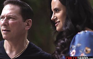Problematic teen begs for forgiveness but dirty couple wanted to punish her