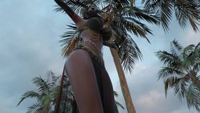 Iman is having the biggest cock ever in her ASS