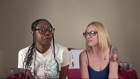 Desperate Amateurs Kay Lee Misty and Kookiie geting their tight pussies banged hard by big cock