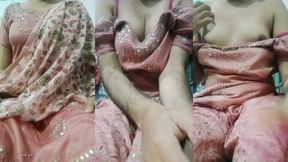 Indian Gay Crossdresser Bottom real homemade sex in pink salwar kurta with heavy jwellery just like a housewife