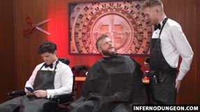 InfernoDungeon.com - Brian Bonds swallows cum in fist fuck with Devin Franco