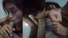 mamada con masajes de lengua y garganta