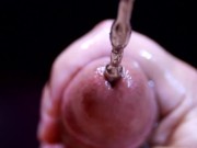 Sounding Penis Plug CUM-SHOT XXXL up Close - CKing