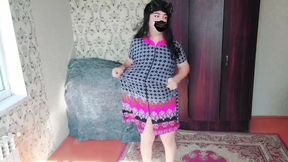 Homemade Kitty Crossdresser Cosplayer Model Slim Fit Ladyboy Shrmsle Sissy Femboy