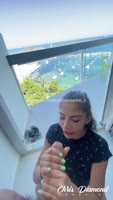 Chris Diamond's Ibiza Seduction: Fucks Blonde Brazilian Safada in Public