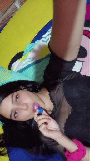 My Friend's Stepmother Seduces Me While He's Away