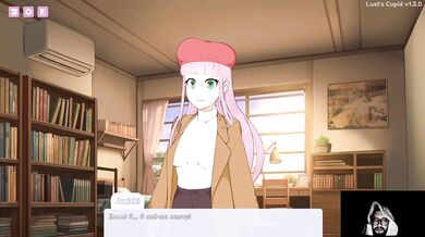 Big dick hentai game makes her cum hard
