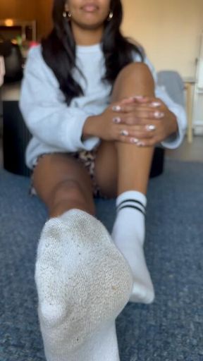 Sensual Sock Peel JOI