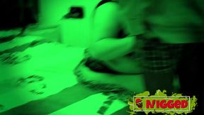 Dark room and interracial threesome with a very fat woman. Chrystal Rosewood looking for quick sex and BBC at Nigged