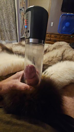 Fur fetish masterbator