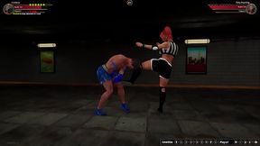 Cristiano VS Polly Plaything (Naked Fighter 3D)