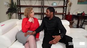 Sa Jay Rides Isiah Maxwell'_s Monster Cock With His Big Phat Booty!