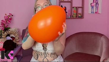 Squeeze To Pop Balloon Tease