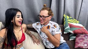 i fuck my boyfriend and my gay friend joins us