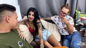 i fuck my boyfriend and my gay friend joins us