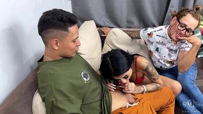 i fuck my boyfriend and my gay friend joins us