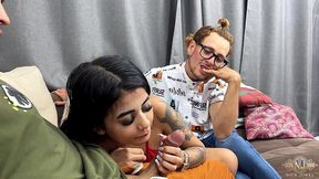 i fuck my boyfriend and my gay friend joins us