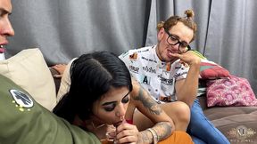 i fuck my boyfriend and my gay friend joins us