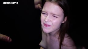 ”Does the cum taste good, Ava?”