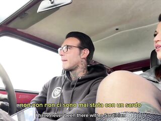 Picking up a Stranger mother I'd like to fuck and Screw her in my car_DIANA ZILLI
