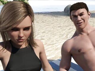 College beauty cheats on her boyfriend with 2 ebony lads - Sandy Bay Diaries - Movie 1