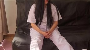 Ouch no!!!! My ass hurts, Doctor!!! If I do this, will you give me a prize??? I hope your wife doesn't see the video we made of you fucking my ass - real home video
