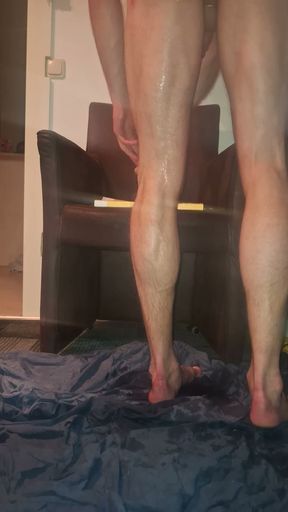 Solo Gay Twink Anal Dildo - Extreme Pissing Orgasms