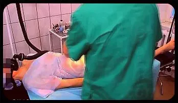 Intense Medical BDSM Session on Examination Table