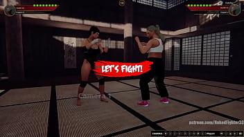 Furia VS Felicity (Naked Fighter 3D)