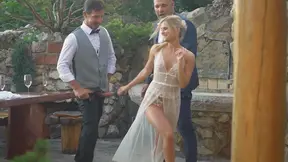 Sexy Candee Licious Sucks Dicks Hard Before Getting Fucked by Two Guys