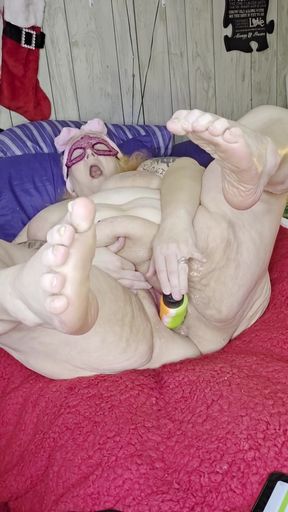 Masked with a Big Bloating Belly