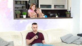 ”Love triangle with Jayla De Angelis & Sharon White”