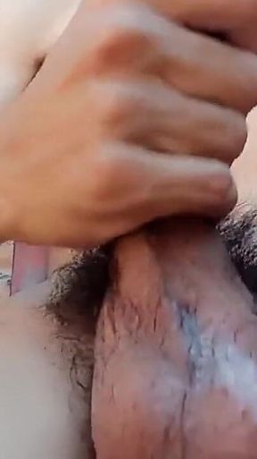 A Quick Handjob in My Yard