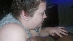 POV Sloppy Dick Eating Wet Mouth Work