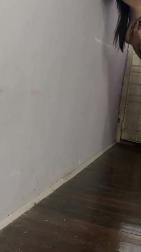 Sneaking sex with my neighbor college girl is so delicious   Clip 1