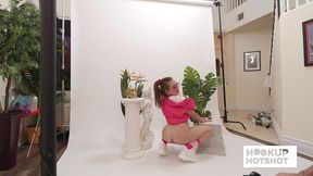 bts - bryan admires katie kush s tight pussy in wild bts shoot!