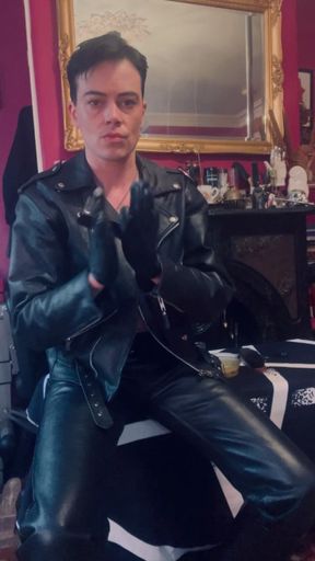 Greased Up Leather