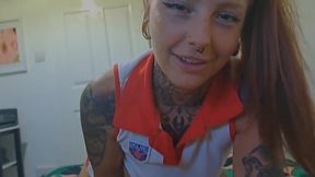 British Teen CBT Ballbusting
