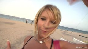 cute busty blonde teen blowjob and fucking - sensual sloppy blowjob with facial cumshot - full hd 1080p mp4