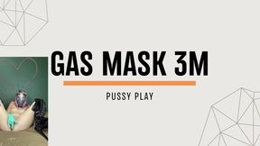 3m gas mask pussy play