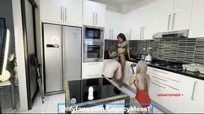 Barely Legaly Young Petite Beautiful Ladyboy gets fucked and fucks with Magic Michel raw