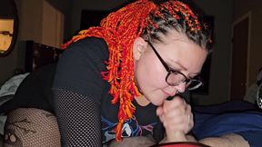 Waking him up in middle of the night bj