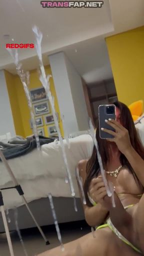 Bet that mirror moaned a lil