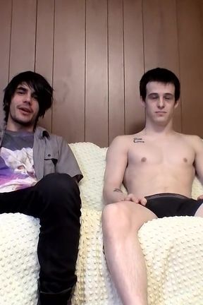 A Friendly Cock Stroke Between Friends