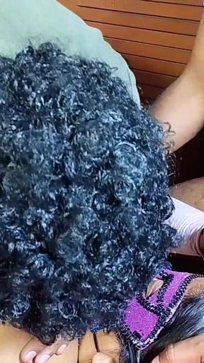 Threesome MFM Neighbor caught Bhabhi romancing with a stranger, then Bhabhi got fucked by both of them.   Clip 1